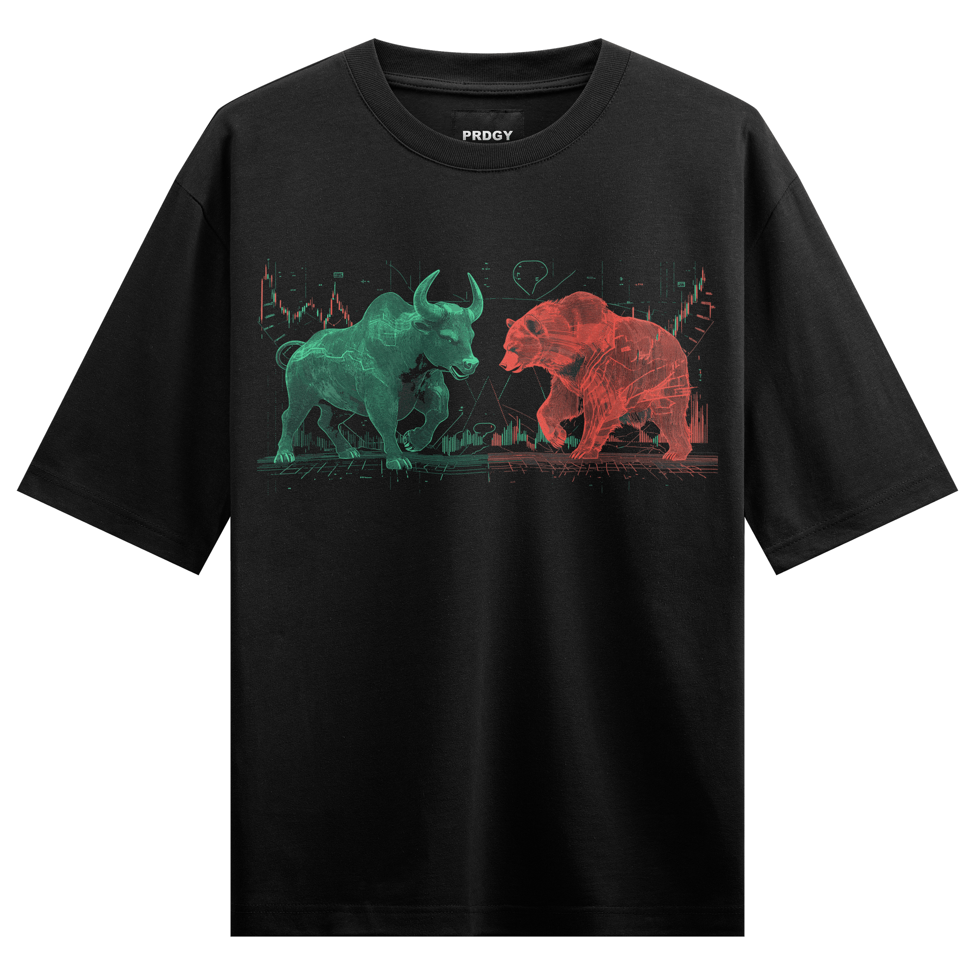 Prdgy Colosseum Front Oversized T-Shirt - PRDGY