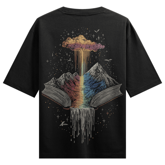 Prdgy COSMIC CHAPTER Back Oversized T-Shirt - PRDGY