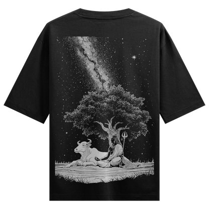 PRDGY Cosmic Silence Oversized T-Shirt - PRDGY