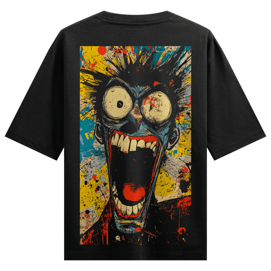 Prdgy Crazy Madafaka Back Oversized T-Shirt - PRDGY