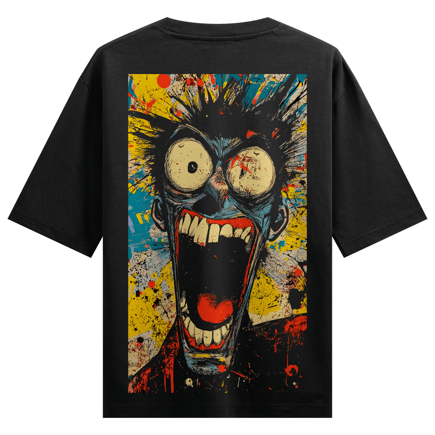 Prdgy Crazy Madafaka Back Oversized T-Shirt - PRDGY