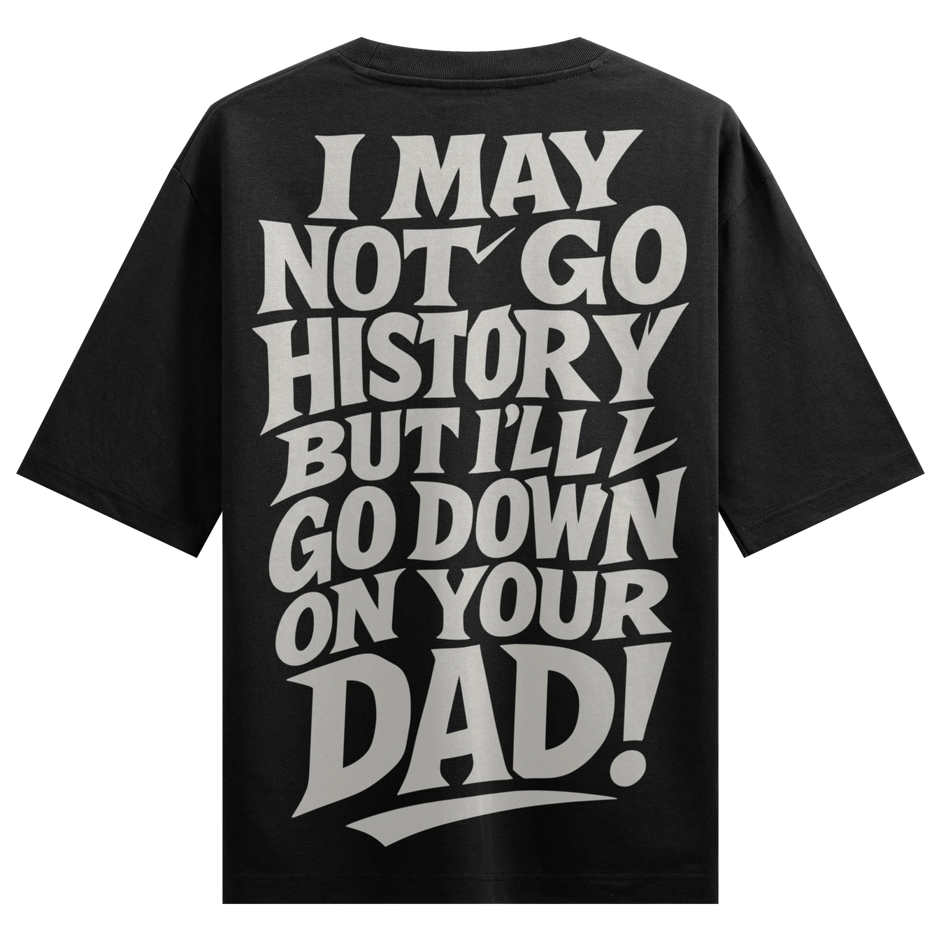 Meme T-shirt artwork on PRDGY oversized t-shirt