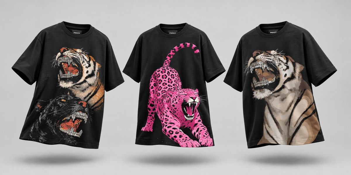 Animal Love — three recent bestselling designs in floating mockups