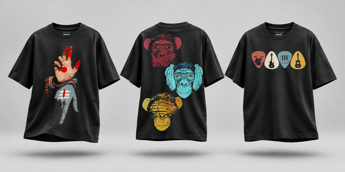 Arts — three recent bestselling designs in floating mockups