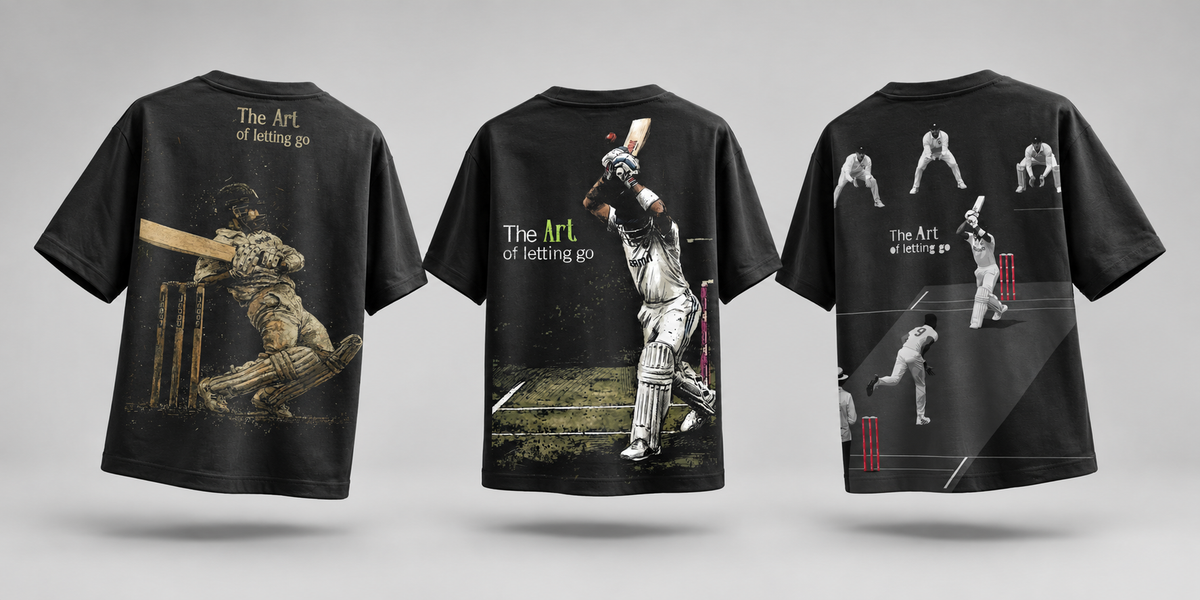 Cricket — three recent bestselling designs in floating mockups