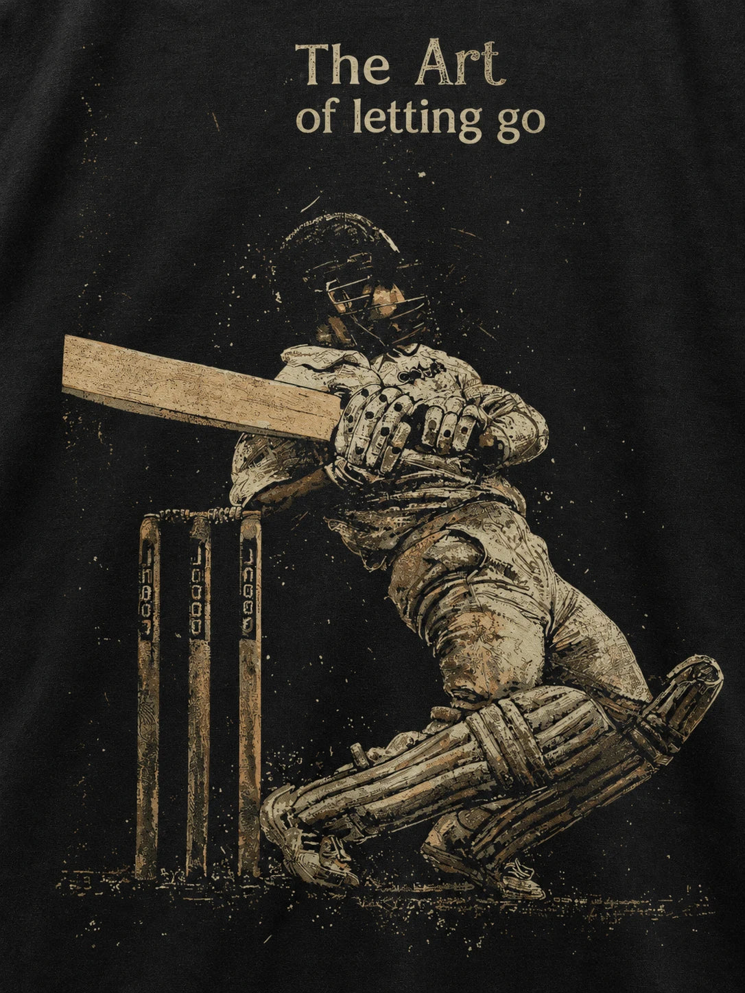 Jaane Do Oversized T-Shirt — printed artwork close-up