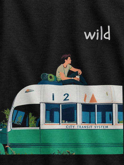 Adventure Awaits — printed artwork close-up