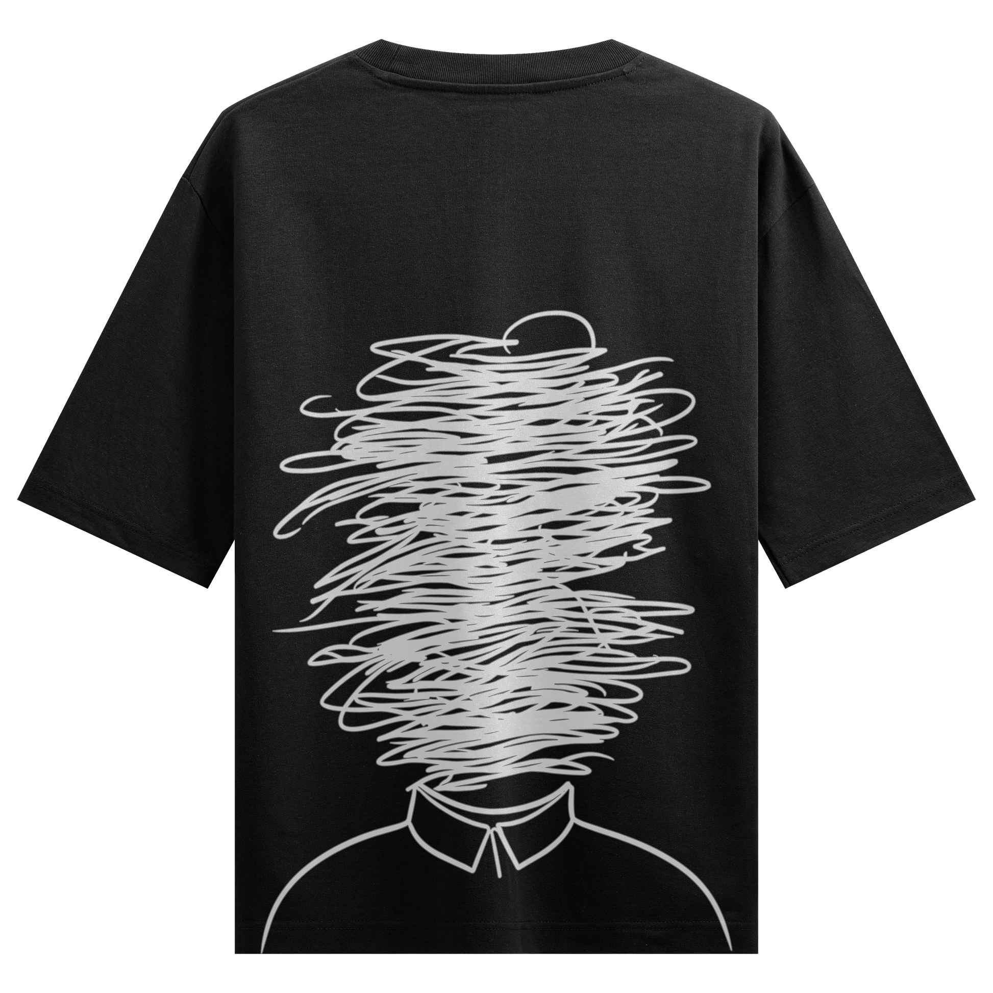 Prdgy DND Mode Back Oversized T-Shirt - PRDGY