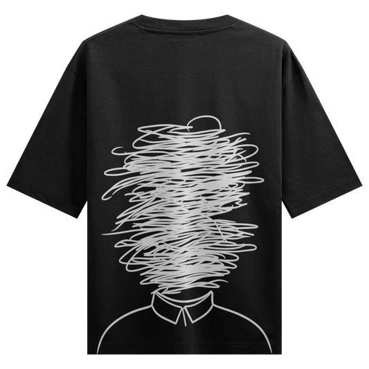Prdgy DND Mode Back Oversized T-Shirt - PRDGY