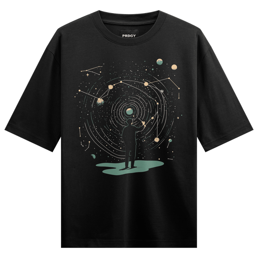 Prdgy DOTS & DESTINY Front Oversized T-Shirt - PRDGY
