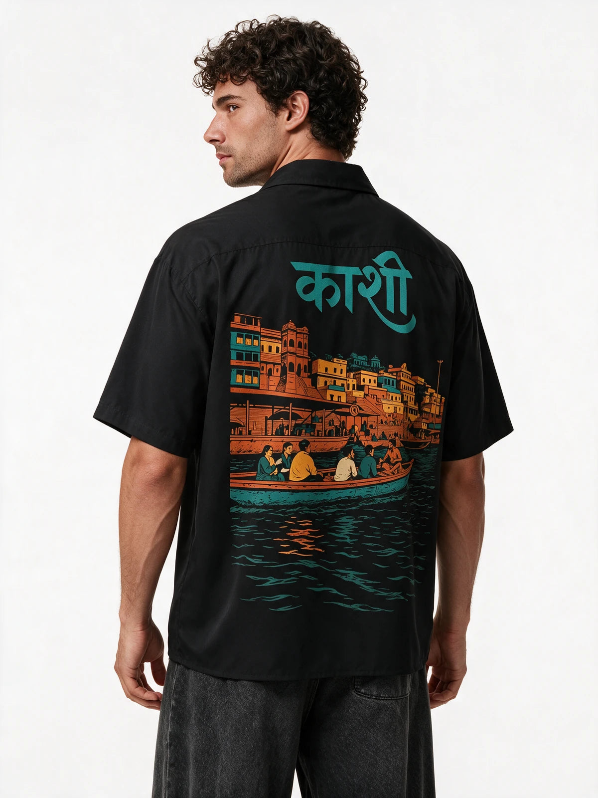 Eternal Kashi / Collar shirt — main view