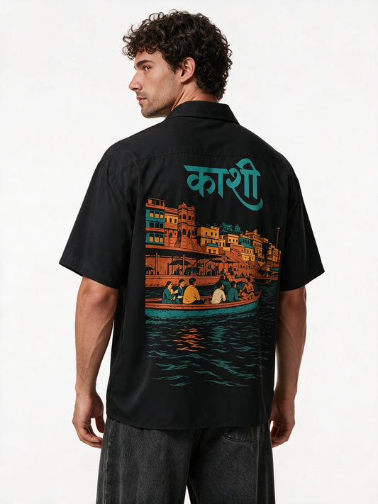 Eternal Kashi / Collar shirt — main view