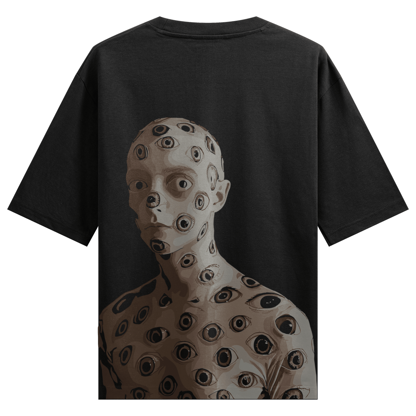 Surrealism artwork on PRDGY oversized t-shirt