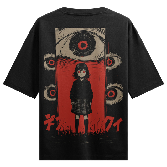 PRDGY Eyes Know All Oversized T-Shirt - PRDGY