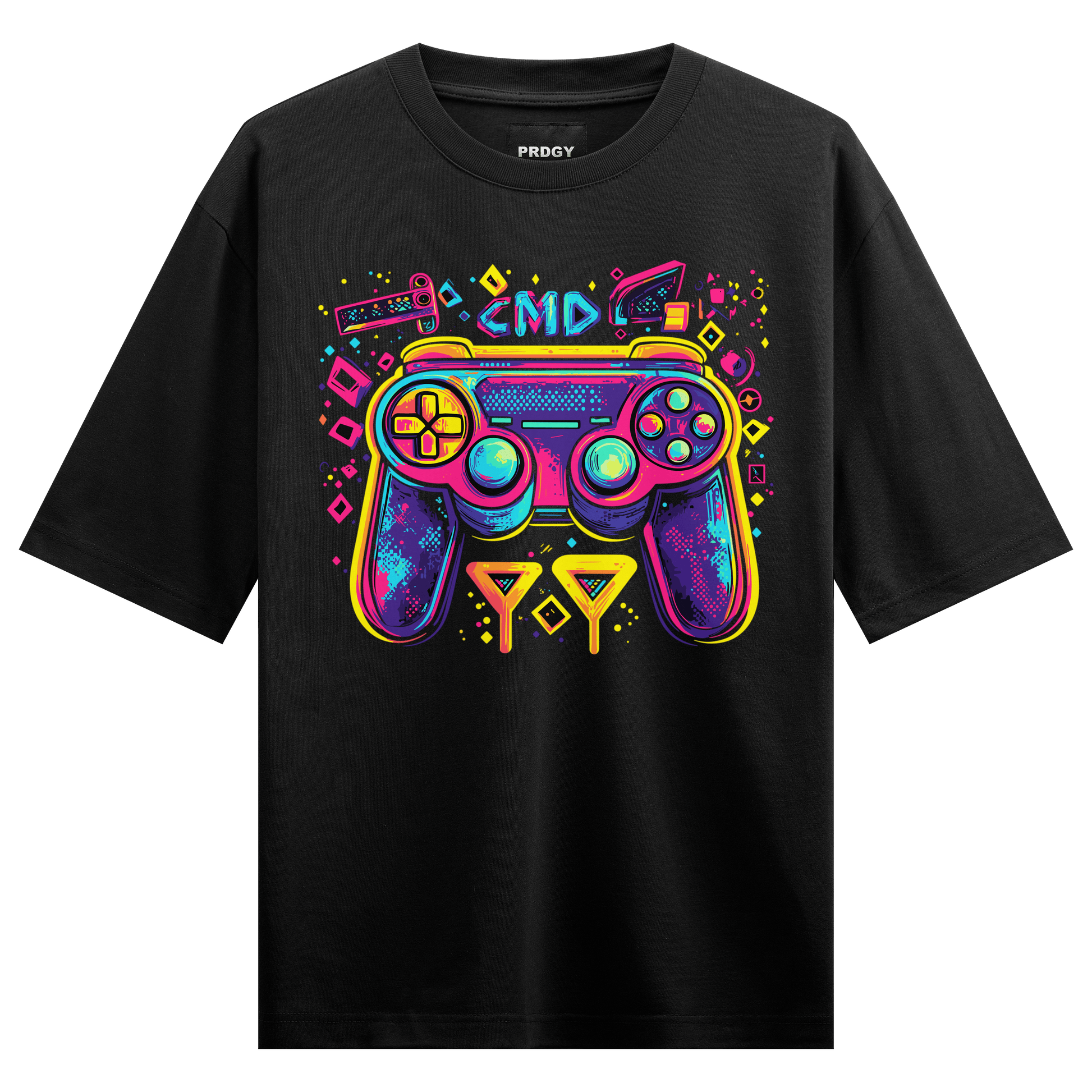 Prdgy Game On Front Oversized T-Shirt - PRDGY