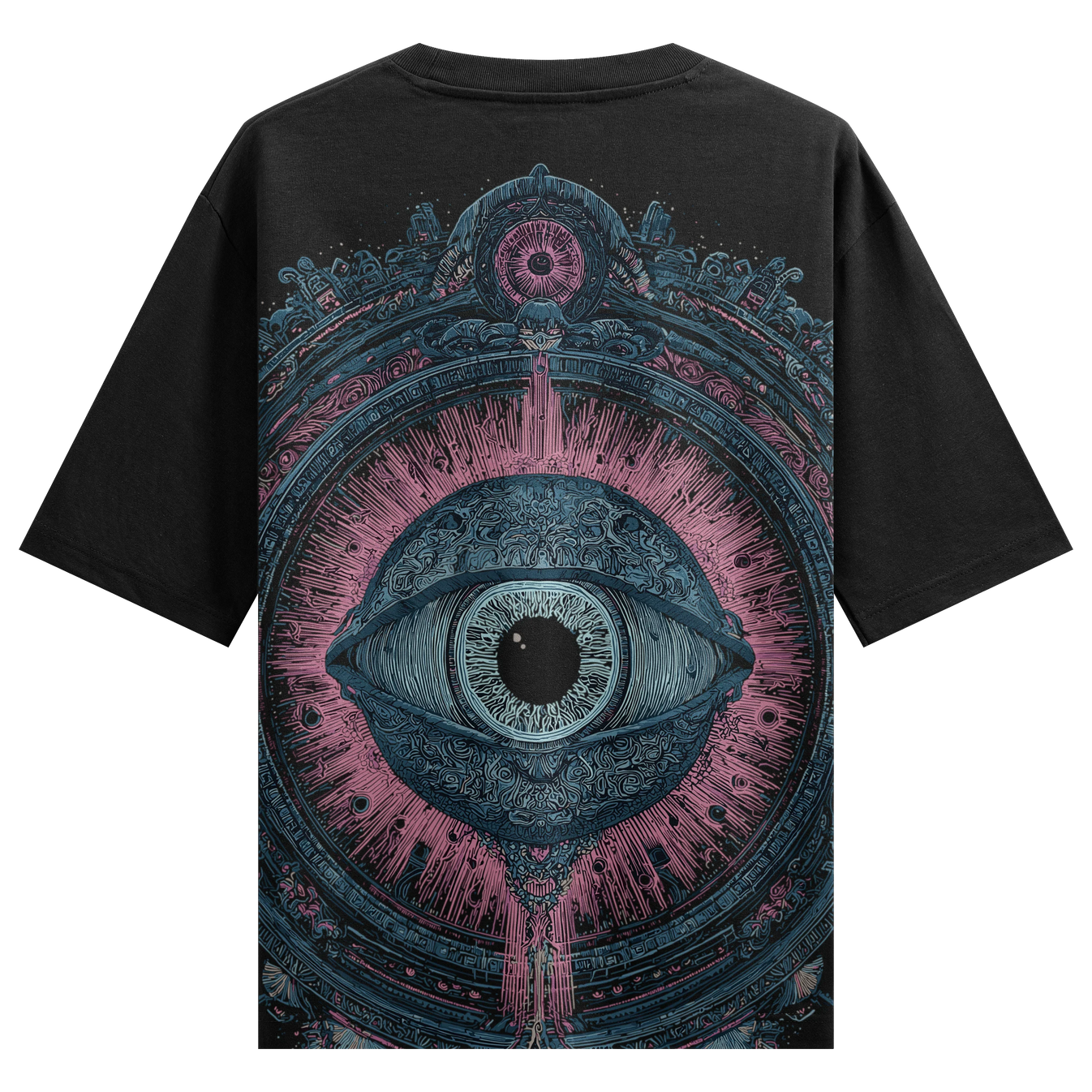 Third Eye artwork on PRDGY oversized t-shirt