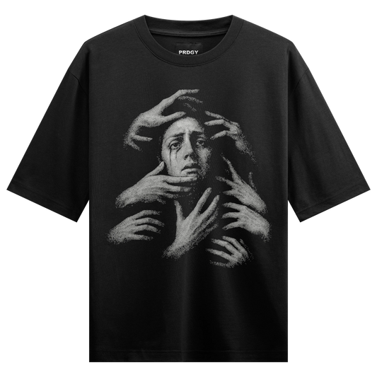 PRDGY Hands of Doubt Oversized T-Shirt - PRDGY