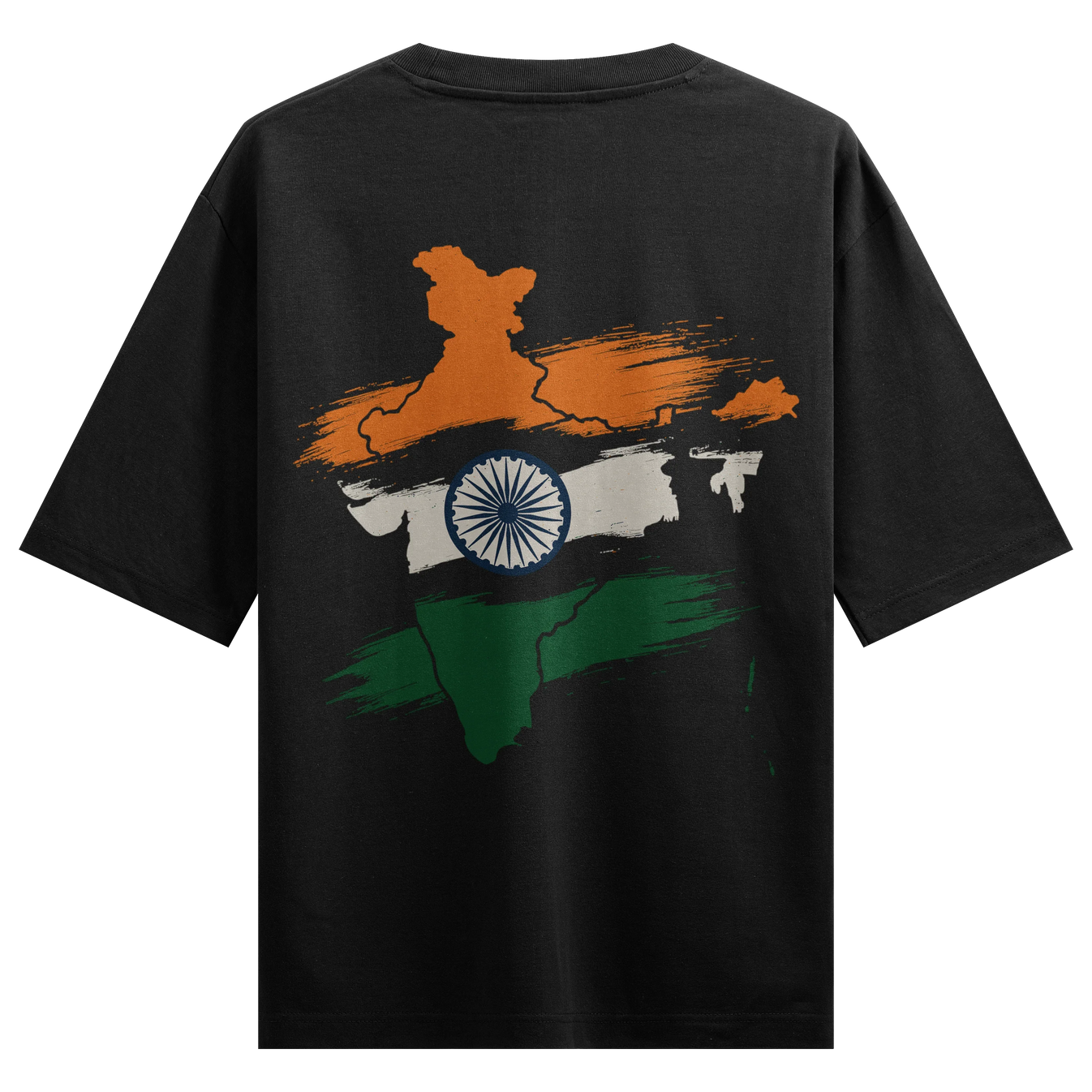 India artwork on PRDGY oversized t-shirt