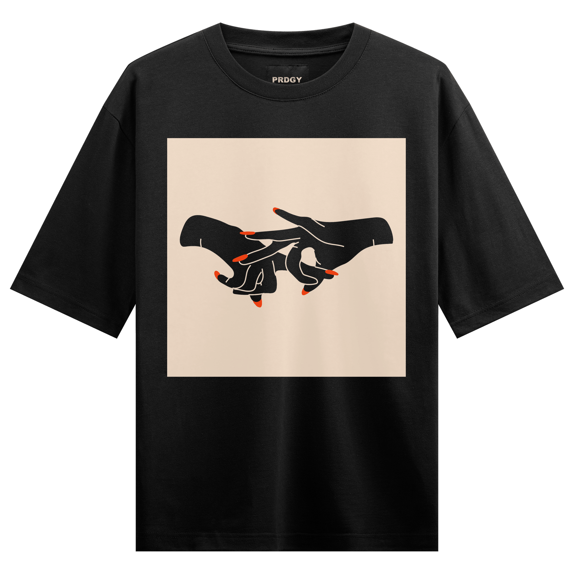 Prdgy Ishare Front Oversized T-Shirt - PRDGY