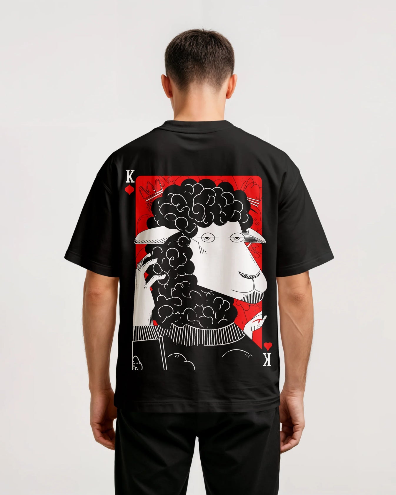 Prdgy K for King B for Bakra Oversized Tshirt - PRDGY