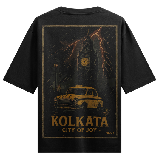 PRDGY Kolkata Noir Oversized T-Shirt - PRDGY