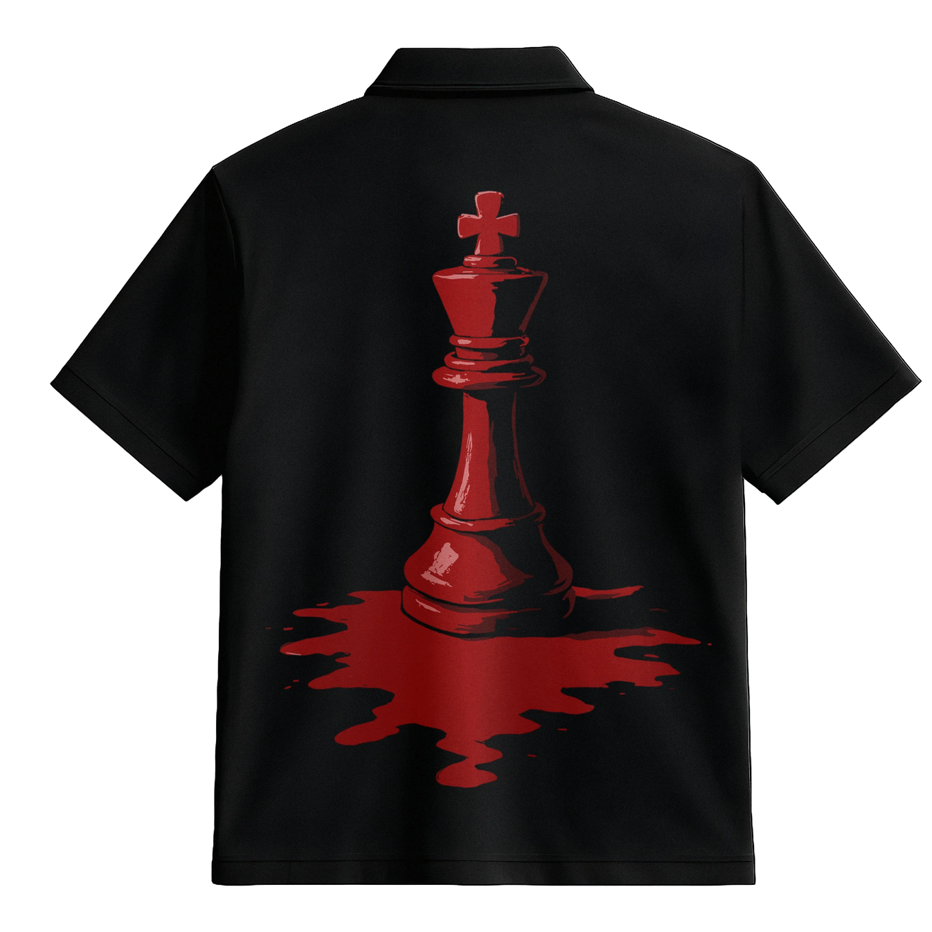 Chess King artwork on PRDGY oversized t-shirt