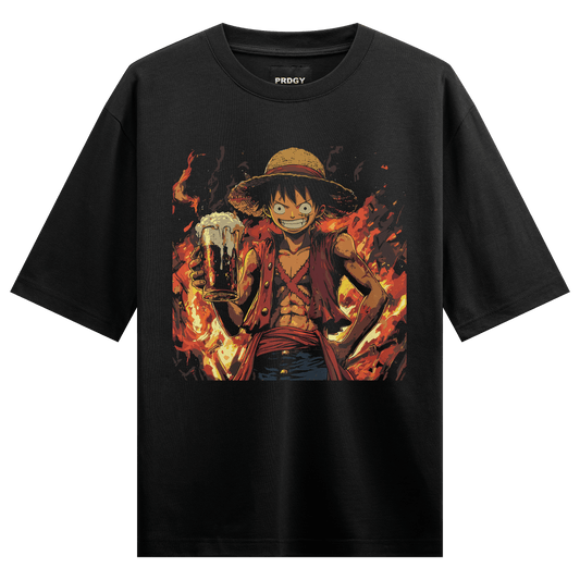 Prdgy Luuufi Nashedi Front Oversized T-Shirt - PRDGY
