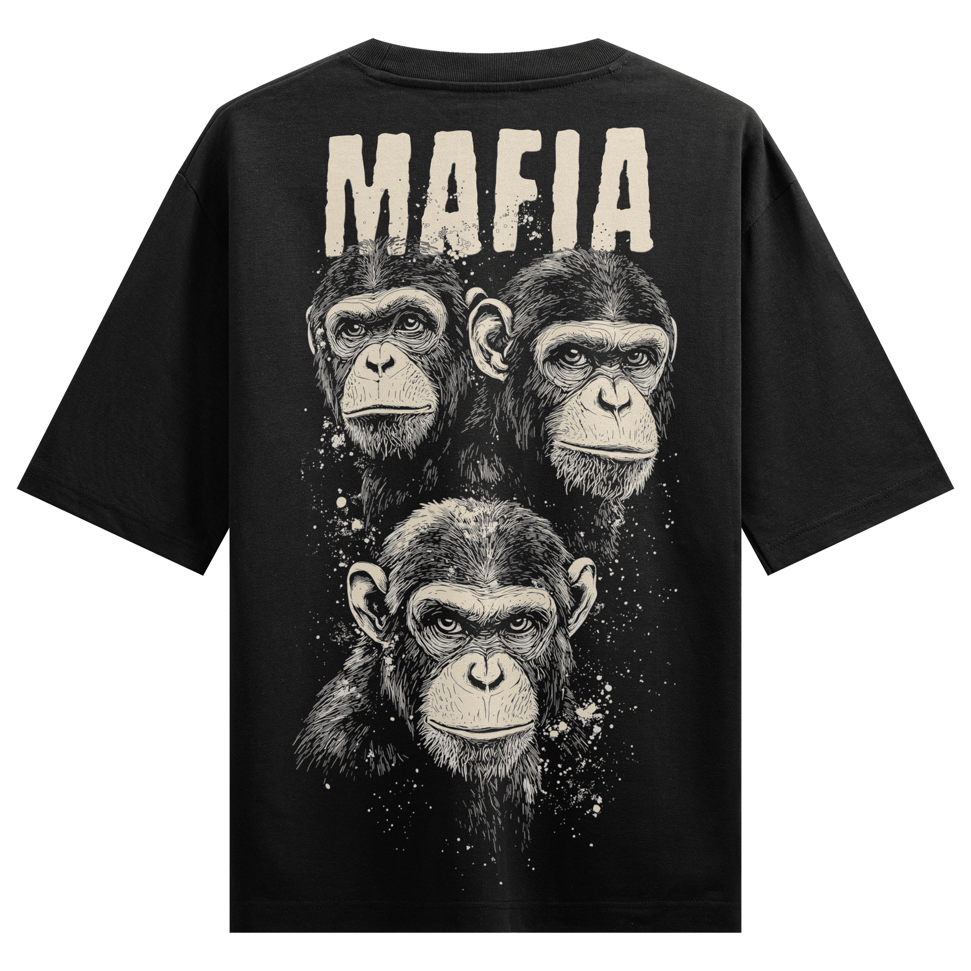 PRDGY Mafia Monk Oversized T-Shirt - PRDGY