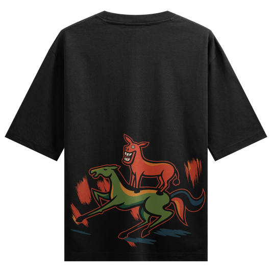 PRDGY Majnu Art Oversized T-Shirt - PRDGY