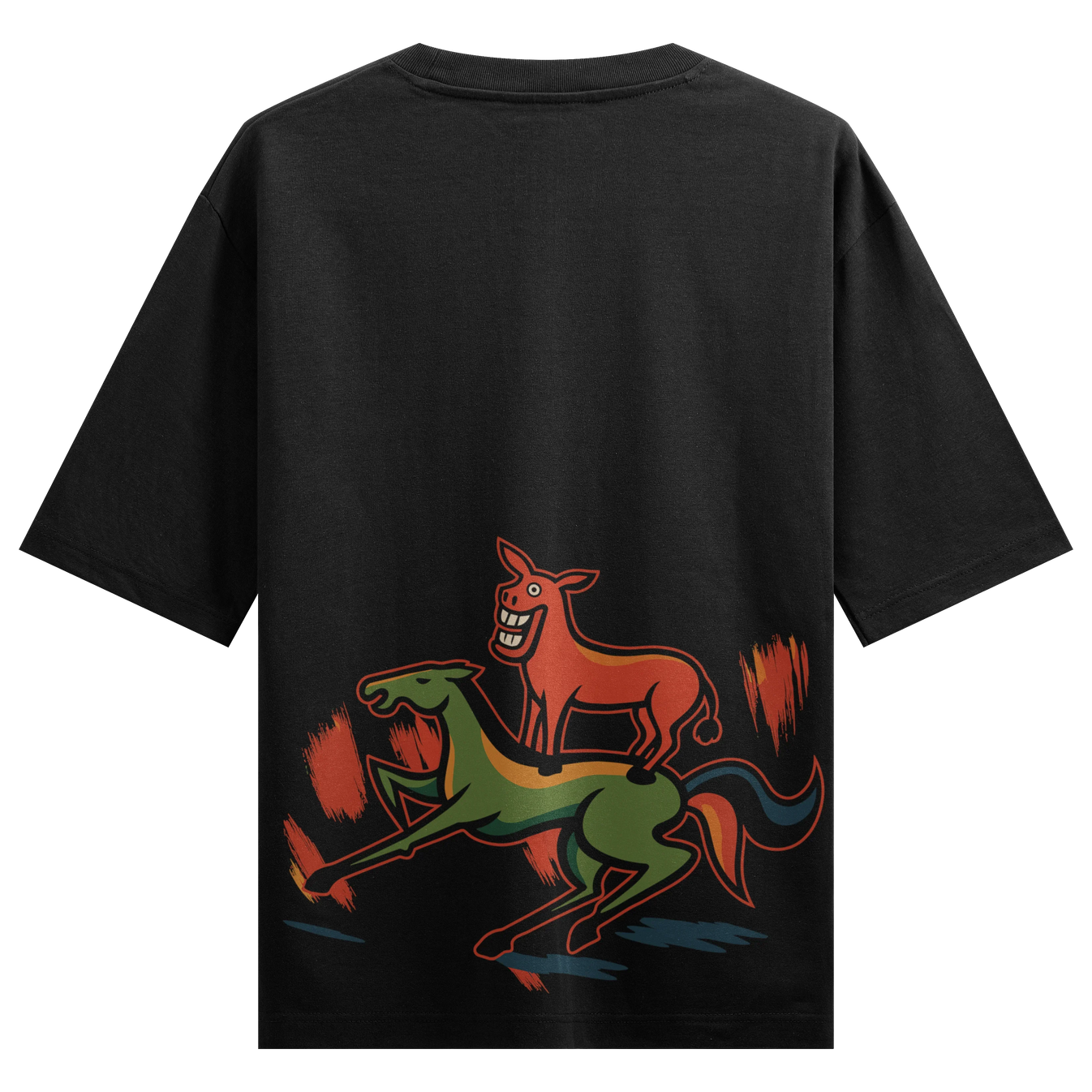 PRDGY Majnu Art Oversized T-Shirt - PRDGY