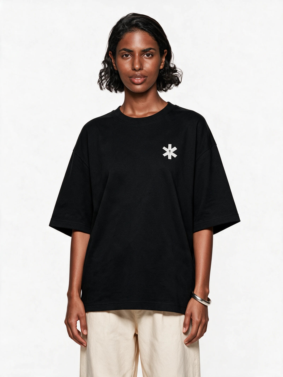 PRDGY Meditative Oversized T-shirt — front view of T-shirt