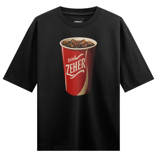 PRDGY Meetha Zeher Oversized Tshirt - PRDGY
