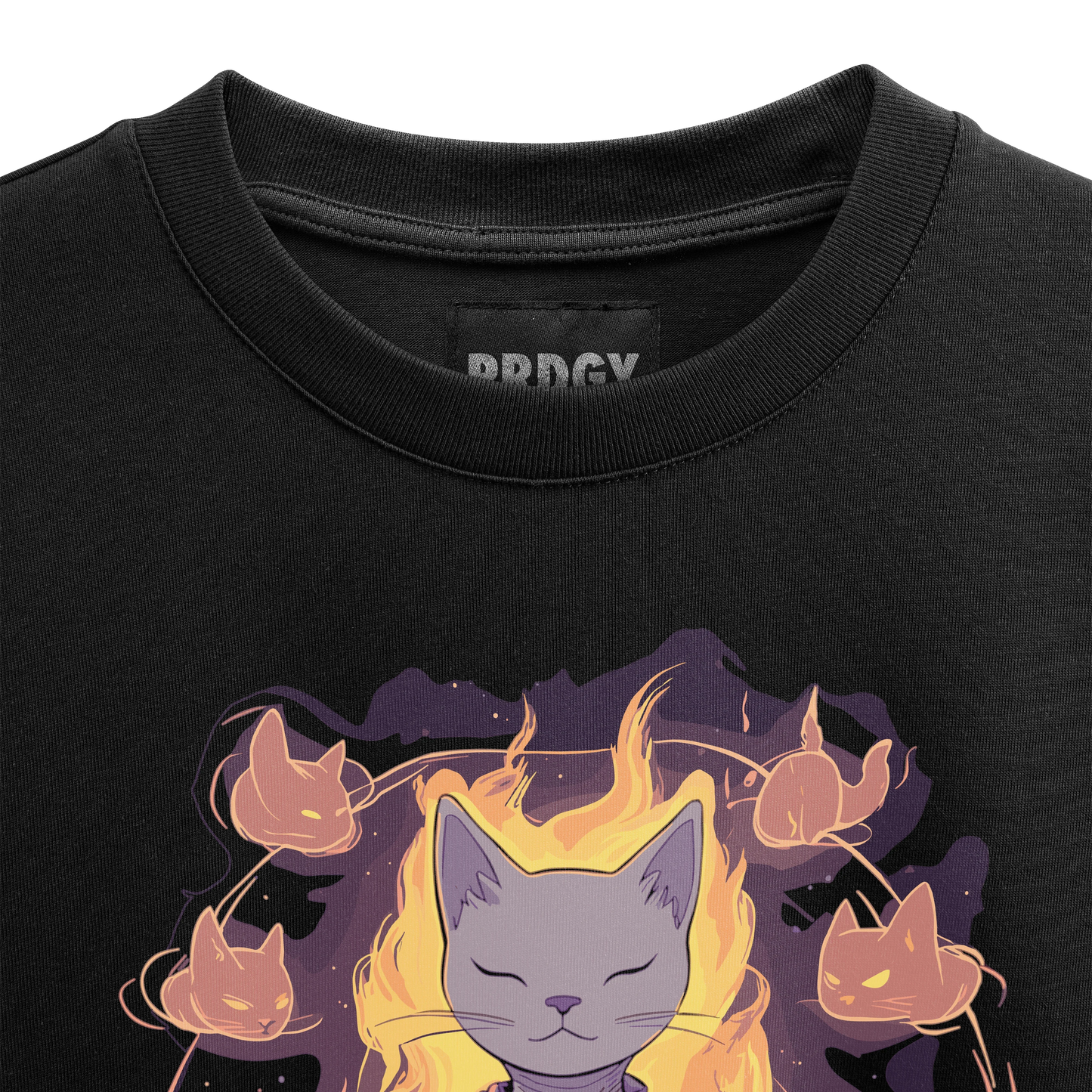 Prdgy Meowdhya Oversized Tshirt - PRDGY