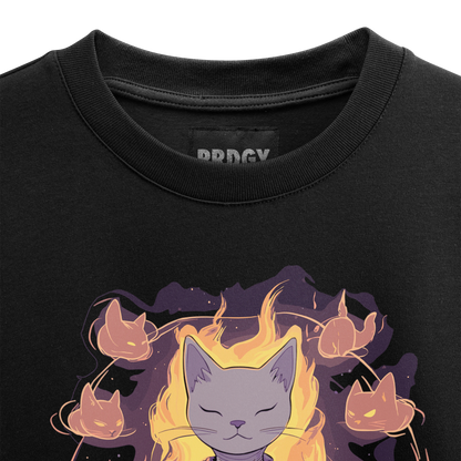 Prdgy Meowdhya Oversized Tshirt - PRDGY