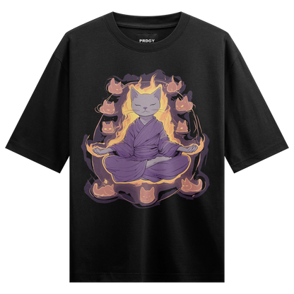 Prdgy Meowdhya Oversized Tshirt - PRDGY