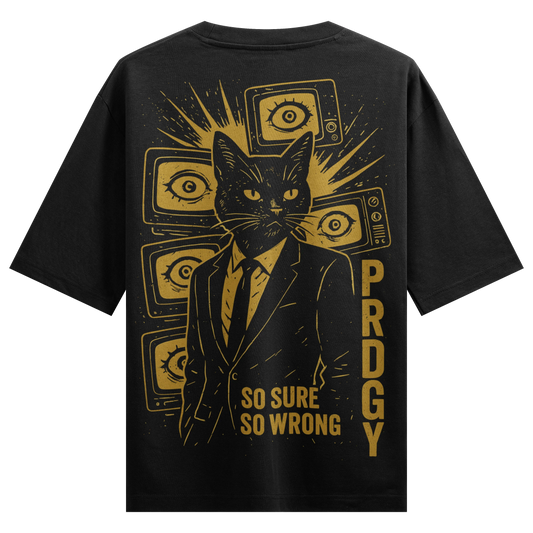 PRDGY Meowtropolis Oversized T-Shirt - PRDGY
