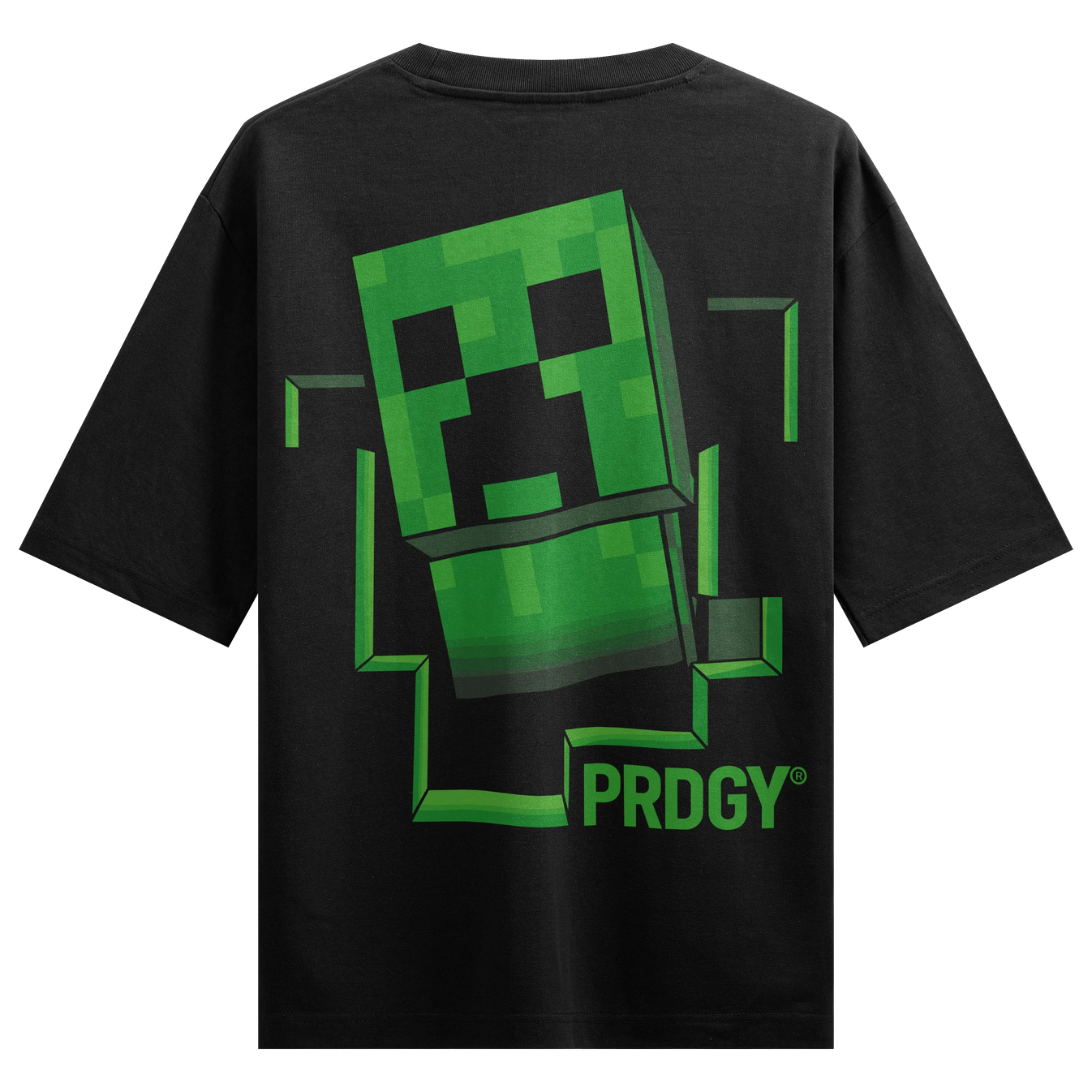 Creeper artwork on PRDGY oversized t-shirt