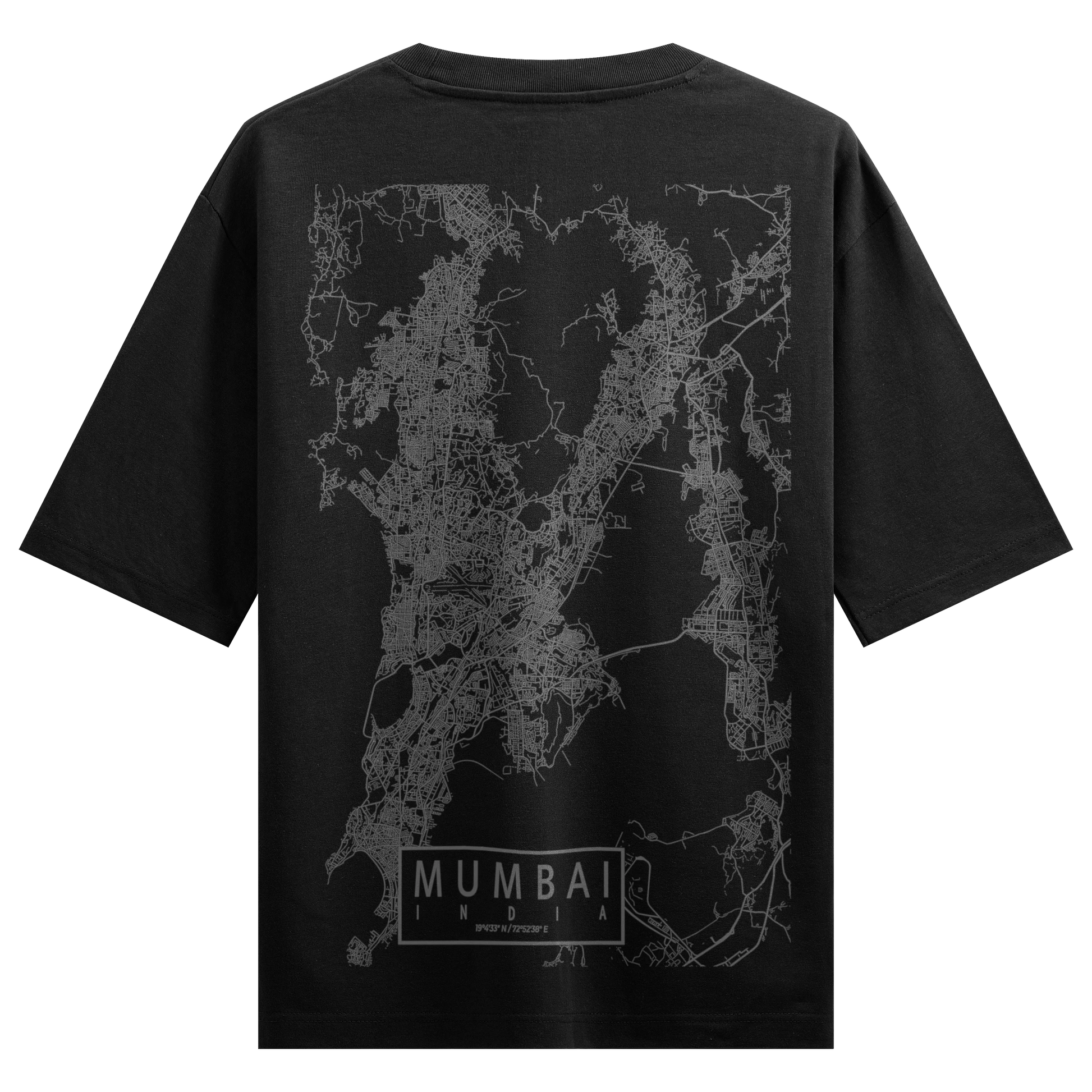 PRDGY Mumbai Street View Oversized T-shirt - PRDGY