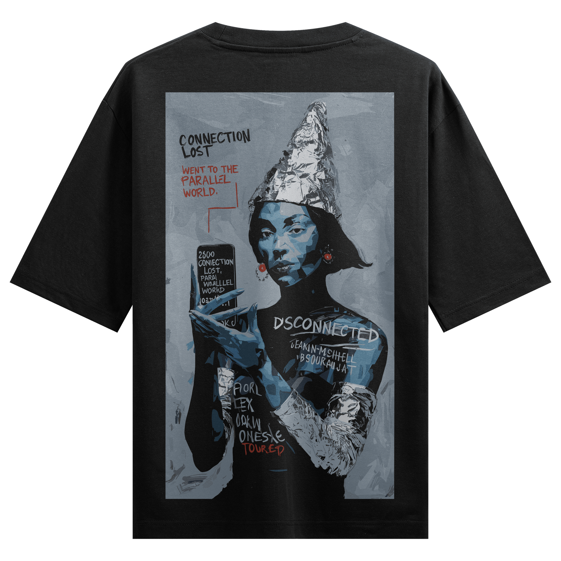 Prdgy Parallelity Back Oversized T-Shirt - PRDGY