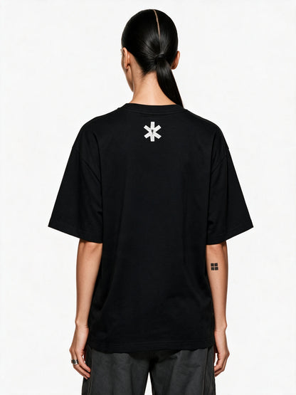 PRDGY Pixel Invader Oversized T-shirt — back view of T-shirt