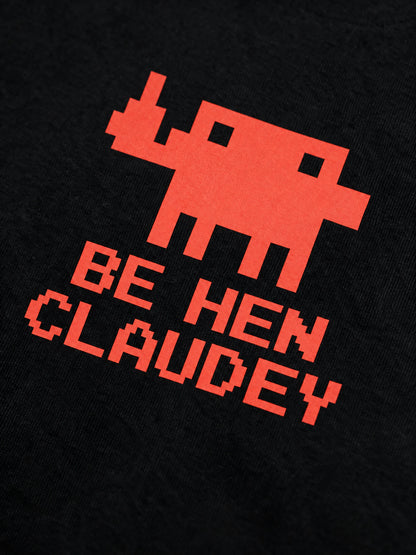PRDGY Pixel Invader Oversized T-shirt — front artwork close-up