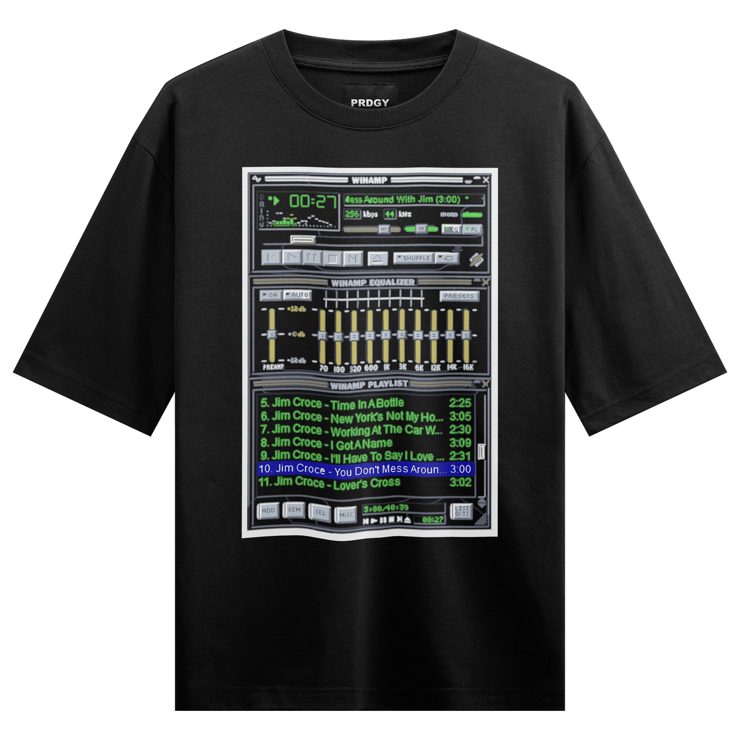 Prdgy Puraani Yaadein Front Oversized T-Shirt - PRDGY