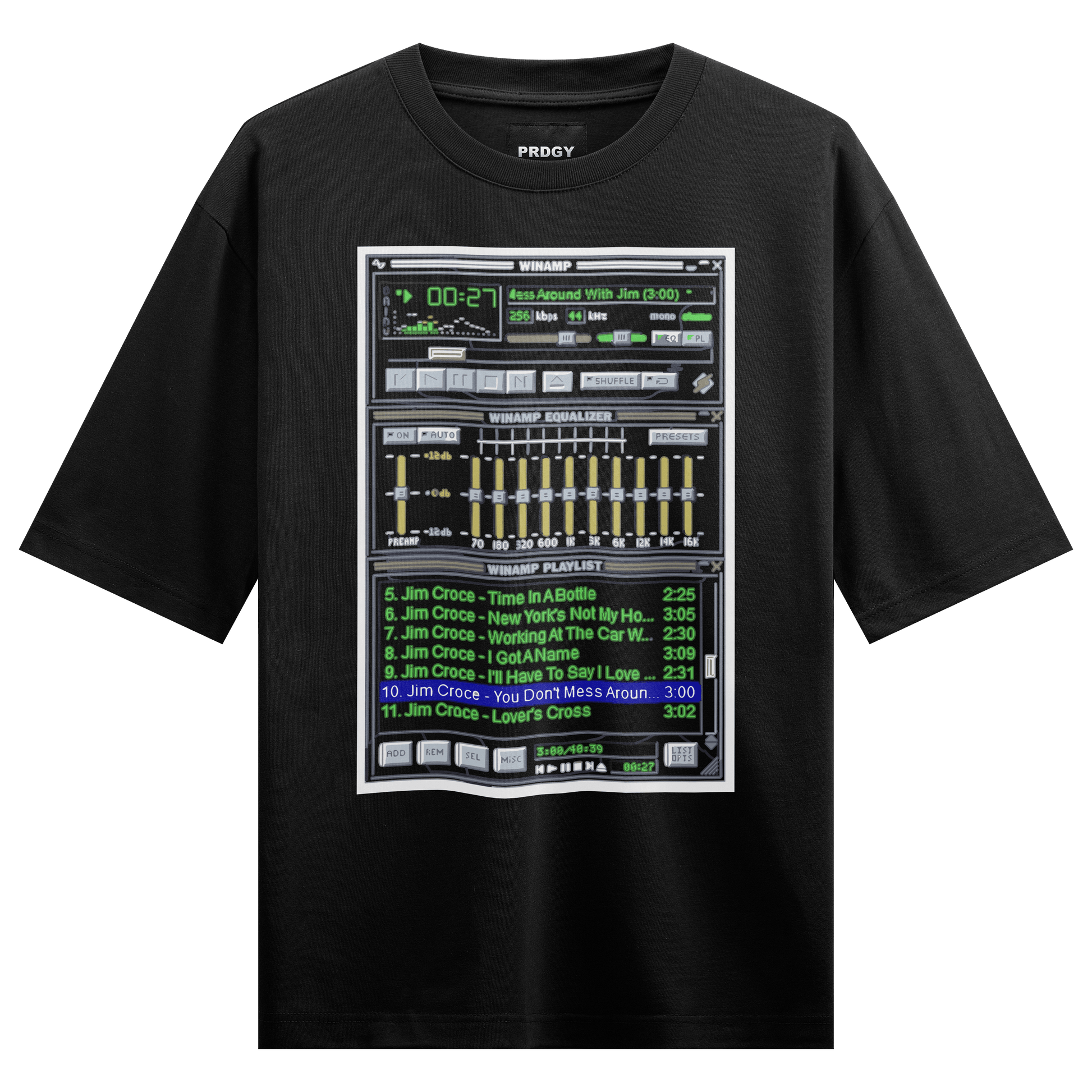 Prdgy Puraani Yaadein Front Oversized T-Shirt - PRDGY
