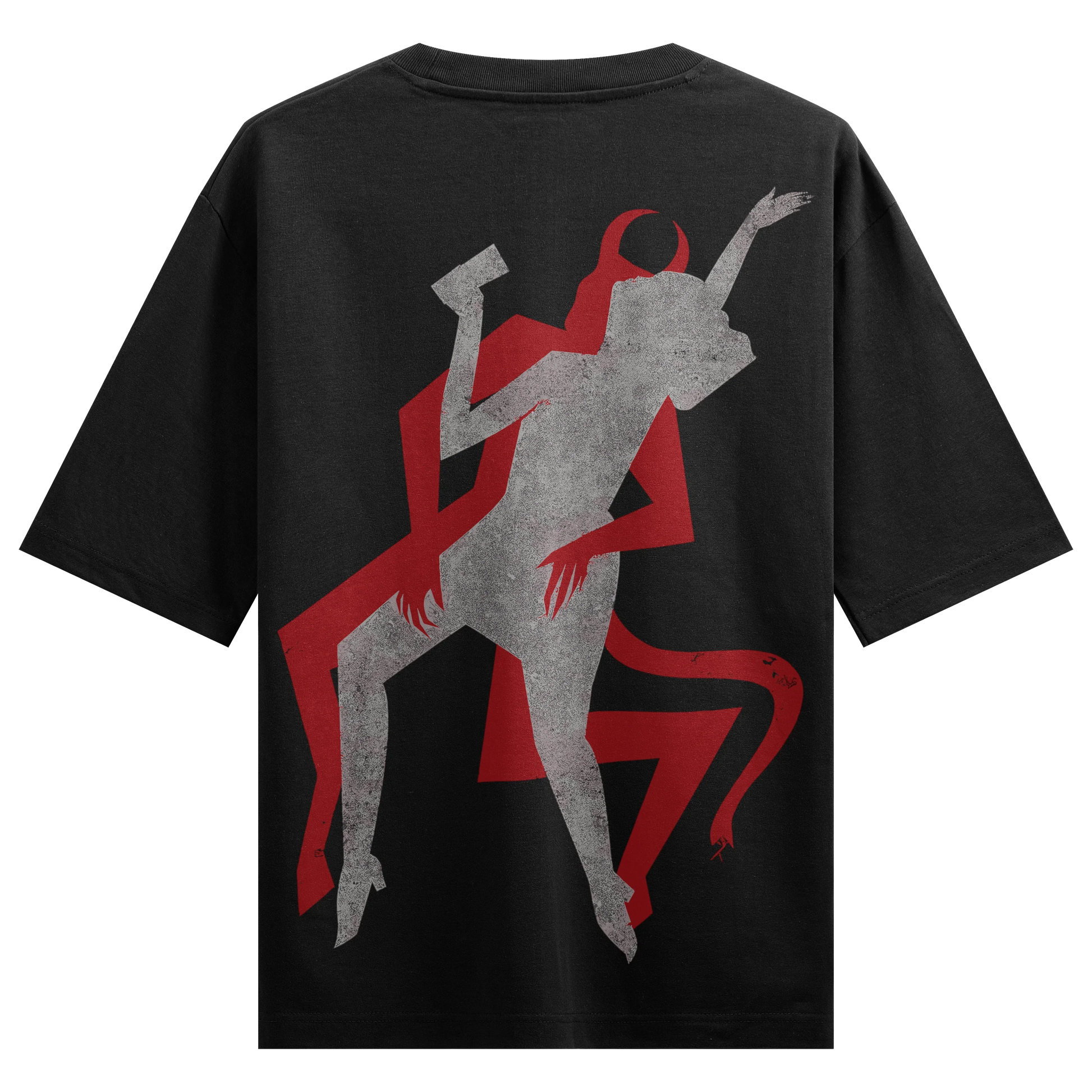 PRDGY Red Flag Ritual Oversized T-Shirt - PRDGY