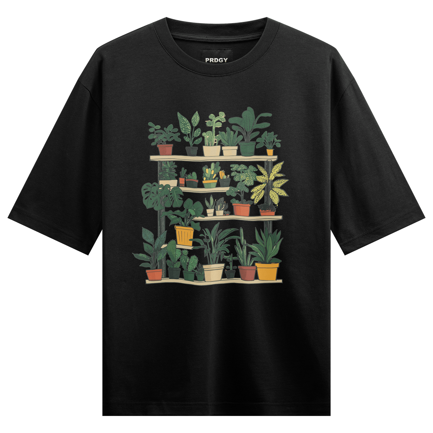 Prdgy ROOTED CHAOS Front Oversized T-Shirt - PRDGY