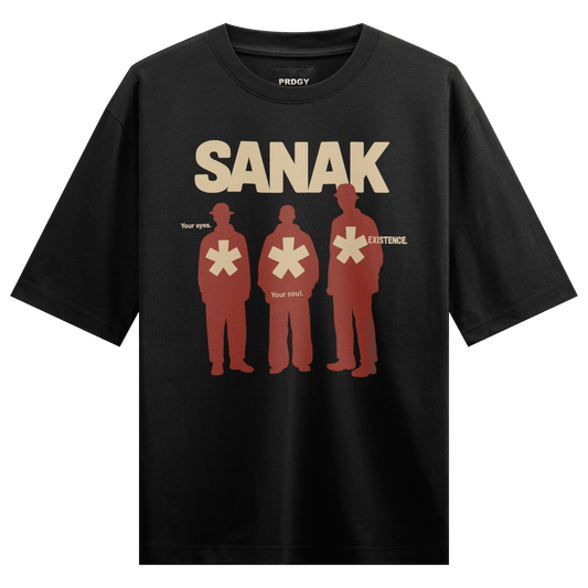 Prdgy Sanki Front Oversized T-Shirt - PRDGY