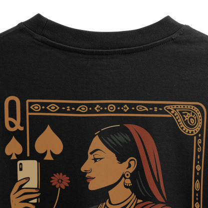 Prdgy Saree Not Sorry Oversized Tshirt - PRDGY