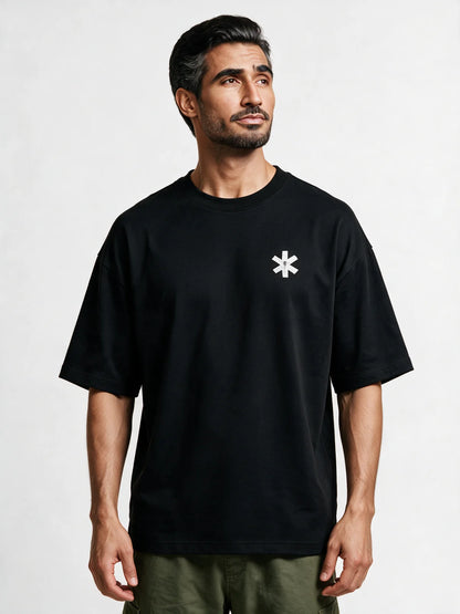 PRDGY Sharmaji Ka Beta Oversized T-shirt — opposite-side model view