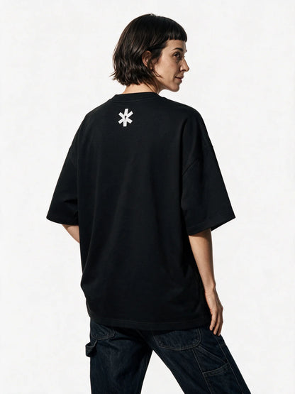 PRDGY Lost Hope Oversized T-shirt — opposite-side model view