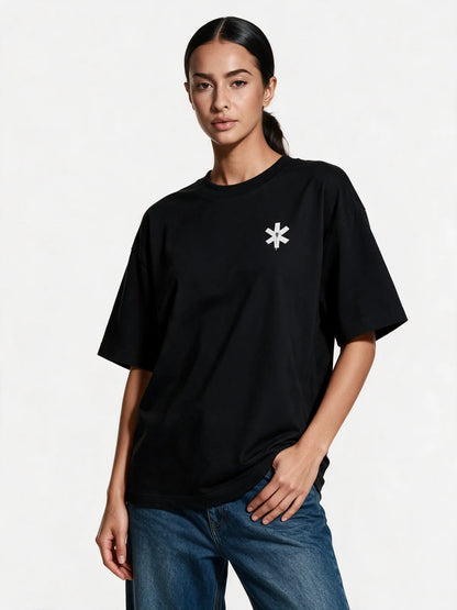 PRDGY Multiverse Shiva Oversized T-shirt — opposite-side model view
